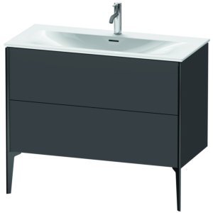 Duravit XViu vanity unit XV43030B249 101 x 59, match1 x 48 cm, graphite matt, 2 2000