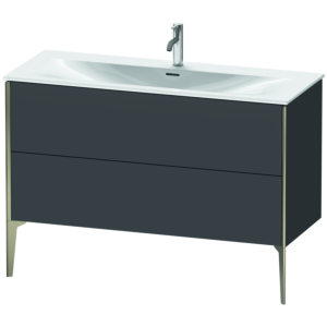 Duravit XViu vanity unit XV43040B149 121 x 59, match1 x 48 cm, matt graphite, 2 2000