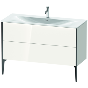 Duravit XViu vanity unit XV43040B222 121 x 59, match1 x 48 cm, white high gloss, 2 2000