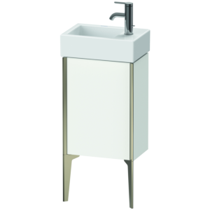 XViu Duravit vasque XV4530LB118 36,4 x 49,3 x 23,4 cm, gauche, blanc mat, 2000 , champagne mat