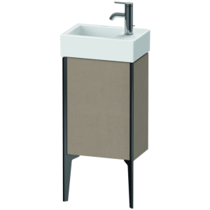 XViu Duravit vasque XV4530LB275 36,4 x 49,3 x 23,4 cm, gauche, lin, 2000 , noir mat