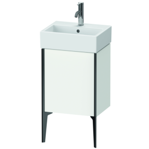 Duravit XViu vanity unit XV4531LB218 43.4x33.4x49.3cm, matt black, left, matt white