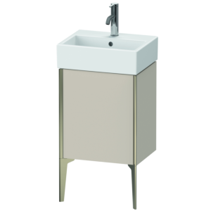 Duravit XViu vanity unit XV4531RB191 43.4x33.4x49.3cm, matt champagne, door on the right, matt taupe