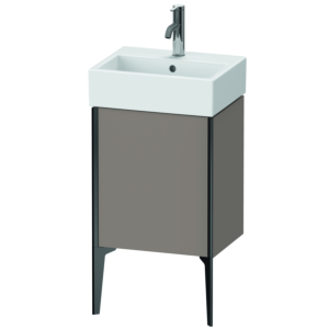 Duravit XViu vanity unit XV4531RB243 43.4x33.4x49.3cm, matt black, right, matt basalt