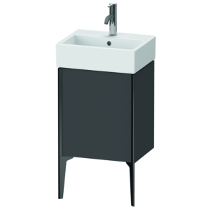 Duravit XViu vanity unit XV4531RB249 43.4x33.4x49.3cm, matt black, right, matt graphite