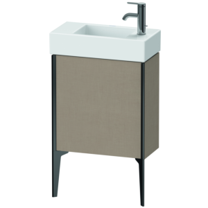 XViu Duravit vasque XV4532LB275 48,4 x 49,3 x 23,4 cm, gauche, lin, 2000 , noir mat