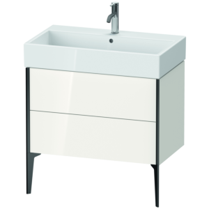 XViu Duravit vasque XV45360B222 78,4 x 49,3 x 45,4 cm, match1 brillant, 2 blanc