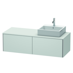 Duravit XSquare Duravit XSquare XS4903R3636 140x40x54.8cm, 2 pull-outs, right, white semi-gloss