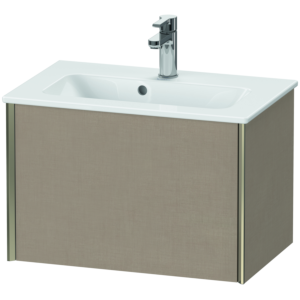 Duravit XViu Waschtisch-Unterschrank XV40780B175 61 x 40 x 39 cm, leinen, 1 Auszug, wandhängend, champagner matt