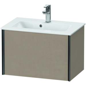 Duravit XViu vanity unit XV40780B275 61 x 40 x 39 cm, linen, 2000 pull-out, wall-hung, matt black