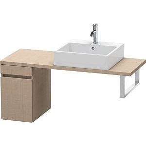 Duravit DuraStyle Waschtisch-Unterschrank DS532007575 30 x 47,8 cm, leinen, für Konsole, 1 Auszug