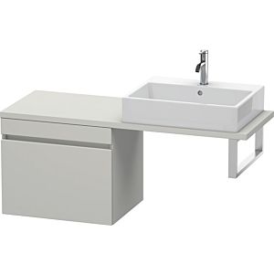 Duravit DuraStyle Waschtisch-Unterschrank DS532300707 60 x 47,8 cm, betongrau matt, für Konsole, 1 Auszug