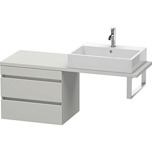 Duravit DuraStyle vanity unit DS532800707 60 x 47.8 cm, concrete gray matt, for console, 2 drawers