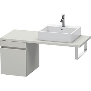 Duravit DuraStyle vasque DS533100707 40 x 54,8 cm, gris béton mat, pour console, coulissant 2000