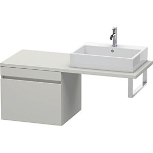 Duravit DuraStyle vasque DS533300707 60 x 54,8 cm, gris béton mat, pour console, coulissant 2000