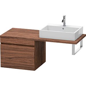 Duravit DuraStyle vanity unit DS533302121 60 x 54.8 cm, dark walnut, for console, 2000 pull-out