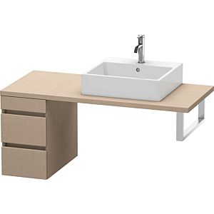 Duravit DuraStyle vasque DS533507575 30 x 54,8 cm, lin, pour console, 2 tiroirs