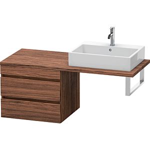 Duravit DuraStyle vasque DS533802121 60 x 54,8 cm, noyer foncé, pour console, 2 tiroirs