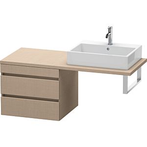 Duravit DuraStyle vanity unit DS533807575 60 x 54.8 cm, linen, for console, 2 drawers