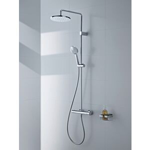 Duravit shower system 1000 TH4282008010, projection 354mm, with thermostatic shower valve, chrome