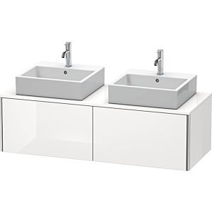 Duravit XSquare Duravit XS4906B2222 140x40x58.4cm, 2 coulissants, des deux côtés, blanc brillant