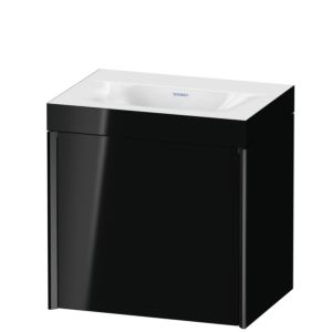XViu Duravit vasque XV4631NB240C 45x33,3cm, 2000 , droite, sans trou pour robinetterie, noir mat, Cadres C, noir brillant
