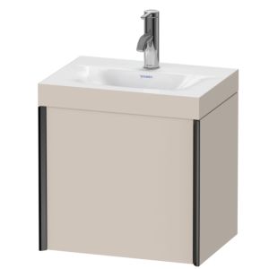 XViu Duravit vasque XV4631OB291C 45x33,3cm, 2000 , droite, 2000 , noir mat, Cadres C, taupe mat