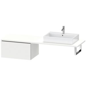 Duravit L-Cube base cabinet LC585401818 72 x 54.7 cm, matt white, for console, 2000 pull-out