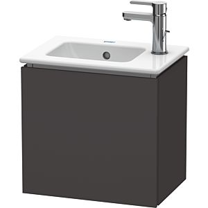 Duravit L-Cube Waschtisch-Unterschrank LC6272L8080 42x29,4x40cm, wandhängend, Tür links, graphit supermatt