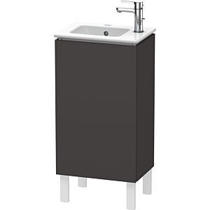 Duravit L-Cube Waschtisch-Unterschrank LC6273R8080 42x29,4x70,4cm, stehend, Tür rechts, graphit supermatt