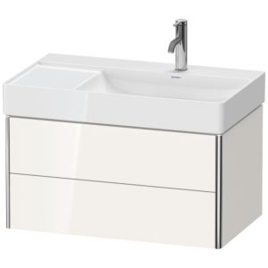 Duravit XSquare Waschtisch-Unterschrank XS416901818 78,4x39,7x46cm, 2 Schubkästen, weiß matt