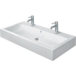 Duravit Vero washbasin 0454100000 1000 mm, white, with tap hole and overflow