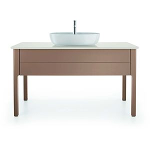 Duravit Luv LU956105454 133,8x57x74,3cm, 2000 , sur pied, finition amande satinée
