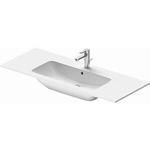 Duravit ME by Starck Möbel Waschtisch 2336120060 123 x 49 cm, weiss, ohne Hahnloch