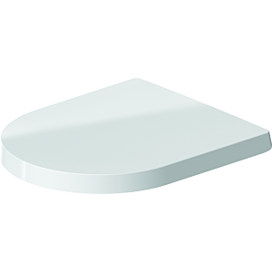 Duravit Me by Starck toilet seat 0020110000 without soft close, white, stainless steel hinges
