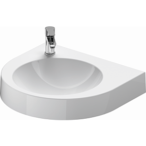 Duravit Architec Waschtisch 0449580008 ohne Überlauf, Hahnloch rechts, weiss