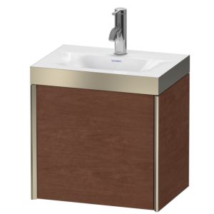 XViu Duravit vasque XV4631OB113P 45x33,3cm, 2000 , droite, 2000 , champagne mat, Cadres P, noyer américain