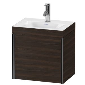 XViu Duravit vasque XV4631OB269C 45x33,3cm, 2000 , droite, 2000 , noir mat, Cadres C, noyer brossé