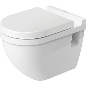 Duravit Starck 3 Wand Tiefspül WC 2215092000 weiss, Sitzhöhe +5 cm, HygieneGlaze