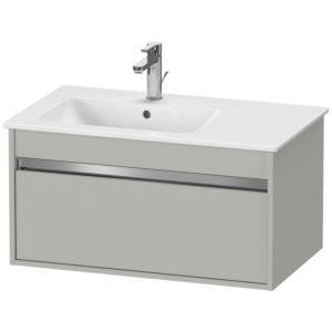 Ketho Duravit vasque KT641900707 80 x 47,5 cm, gris béton mat, 2000 , suspendu