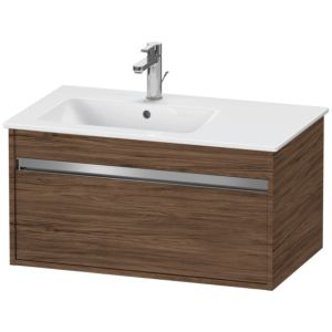 Ketho Duravit vasque KT641902121 80 x 47,5 cm, 2000 foncé, coulissant match2, suspendu