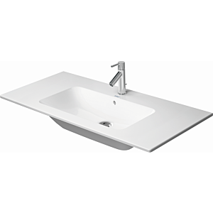 Duravit ME by Starck Möbel Waschtisch 2336100060 103 x 49 cm, weiss, ohne Hahnloch