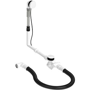 Duravit Ensemble de vidage/trop-plein 792218000000000 d= 5,2 cm, longueur de câble Bowden 70 cm, blanc
