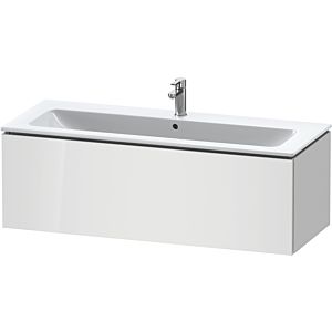 Duravit L-Cube LC614308585 Blanc Brillant , 122x40x48.1cm, coulissant 2000