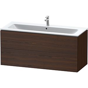 Duravit L-Cube Duravit L-Cube LC624306969 brushed walnut, 122x55x48.1cm, 2 drawers