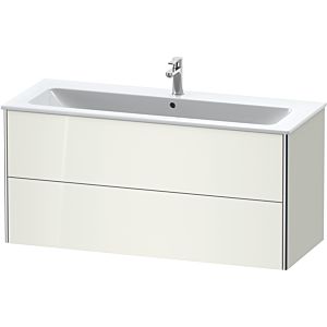Duravit XSquare Duravit XS417402222 121x56x47.8cm, 2 tiroirs, blanc brillant