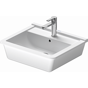 Duravit Starck 3 Einbauwaschtisch 0302560000 56 x 46 cm, weiss, Einbau von oben