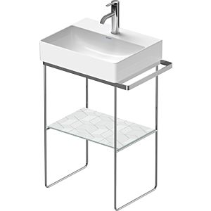 Duravit DuraSquare Metallkonsole 0031321000 56,5x38,1cm, bodenstehend, chrom