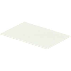 Duravit DuraSquare insert en verre 0099678300 77 x 38 cm, verre de sécurité, blanc