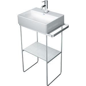 Duravit DuraSquare Metallkonsole 0031091000 bodenstehend, zu Waschtisch 073245, chrom